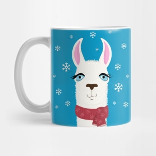 Xmas Llama Mug